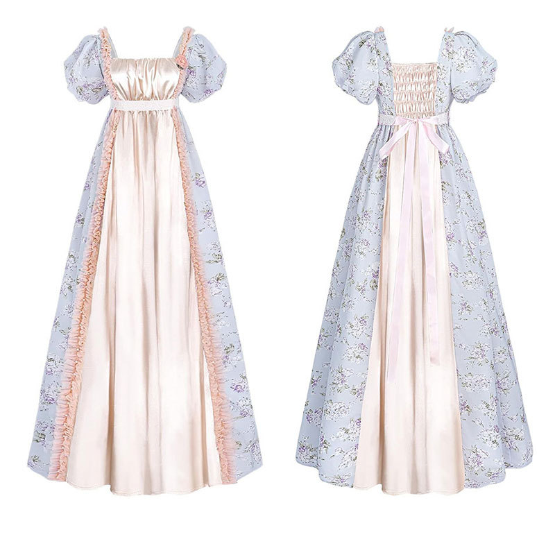 Victorian Women'S Formal Wear - Victorian Ball Gown Medieval Elegant High