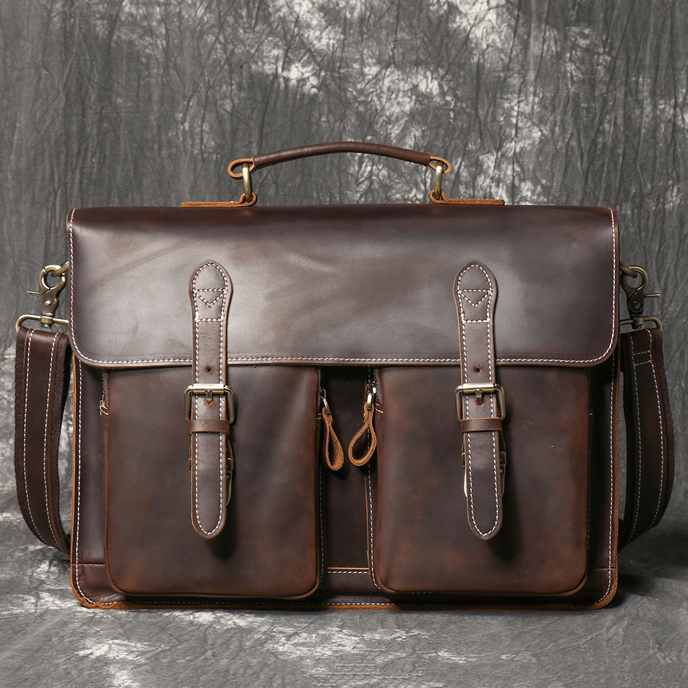 Structured Handbag Work - Ví Nữ Cầm Tay Vintage Da