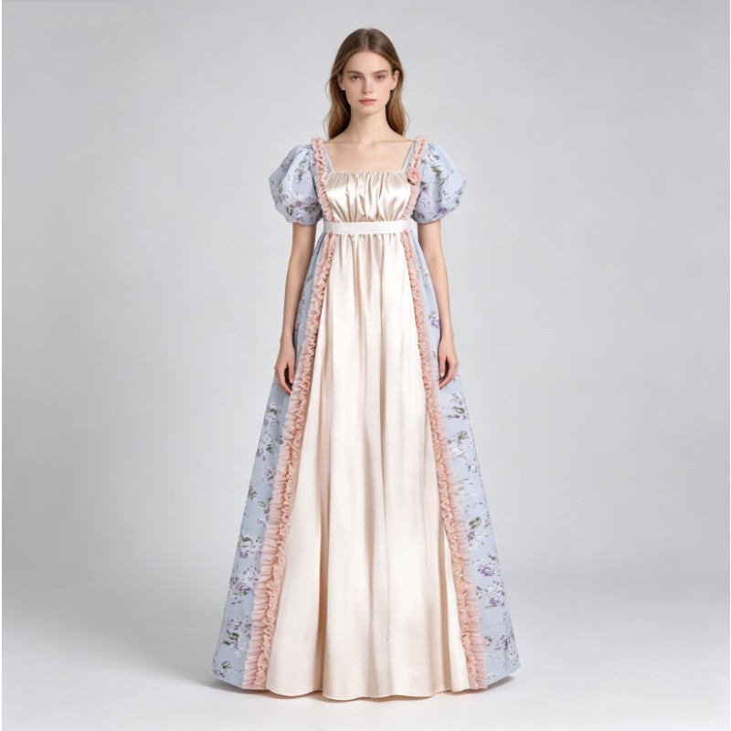 Victorian Women'S Formal Wear - Medieval Victorian Elegant Gown Ball Dress