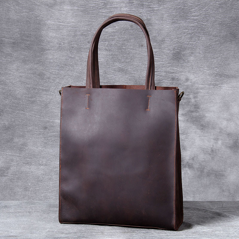 Vintage genuine leather men ha - đánh giá và giá Structured Handbag Work