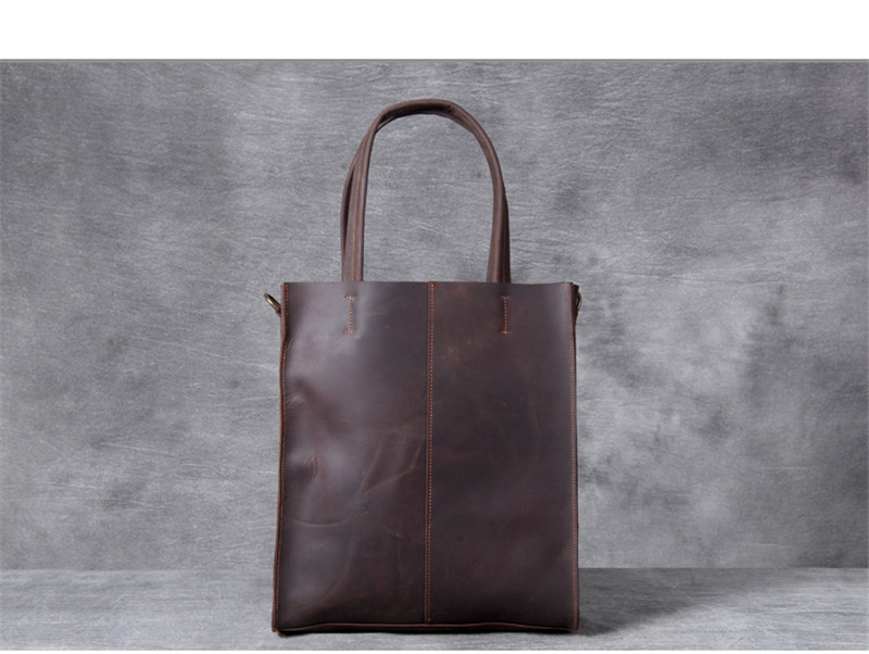 Vintage genuine leather men ha - đánh giá và giá Structured Handbag Work