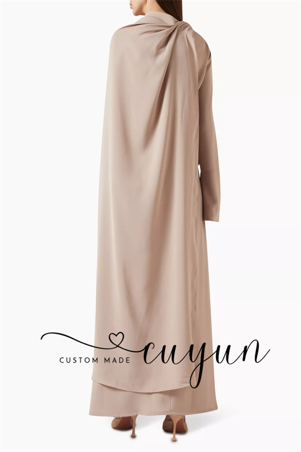 CUYUN Customized Khaki Modest  - đánh giá và giá Women'S Formal Wear Wedding Guest