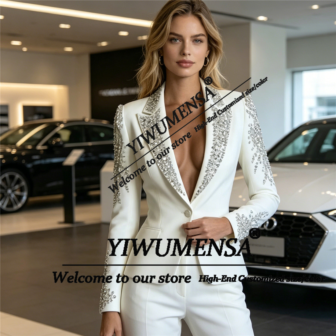 Luxury Women Suits 2 Pieces Se - đánh giá và giá Women Formal Wear Set