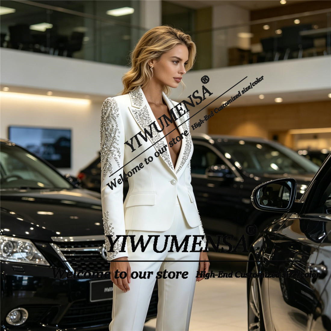 Luxury Women Suits 2 Pieces Se - đánh giá và giá Women Formal Wear Set