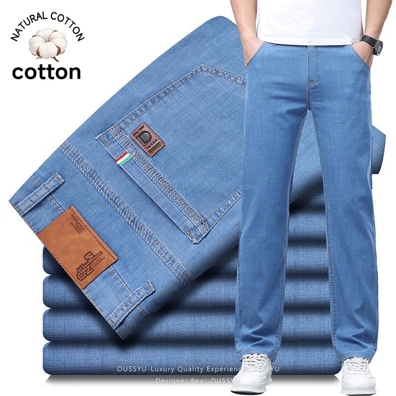 Summer Thin Men's Elastic Cott - đánh giá và giá Levis Jeans 501