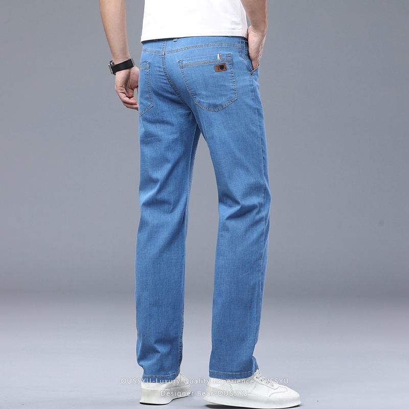 Summer Thin Men's Elastic Cott - đánh giá và giá Levis Jeans 501