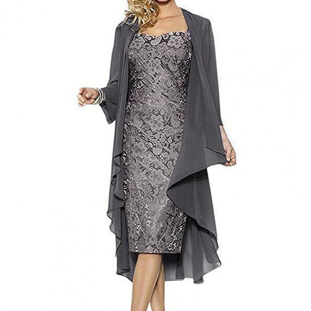 Form Đầm Suông Bộ Nữ Trang Phụ - đánh giá và giá Women Formal Wear Set