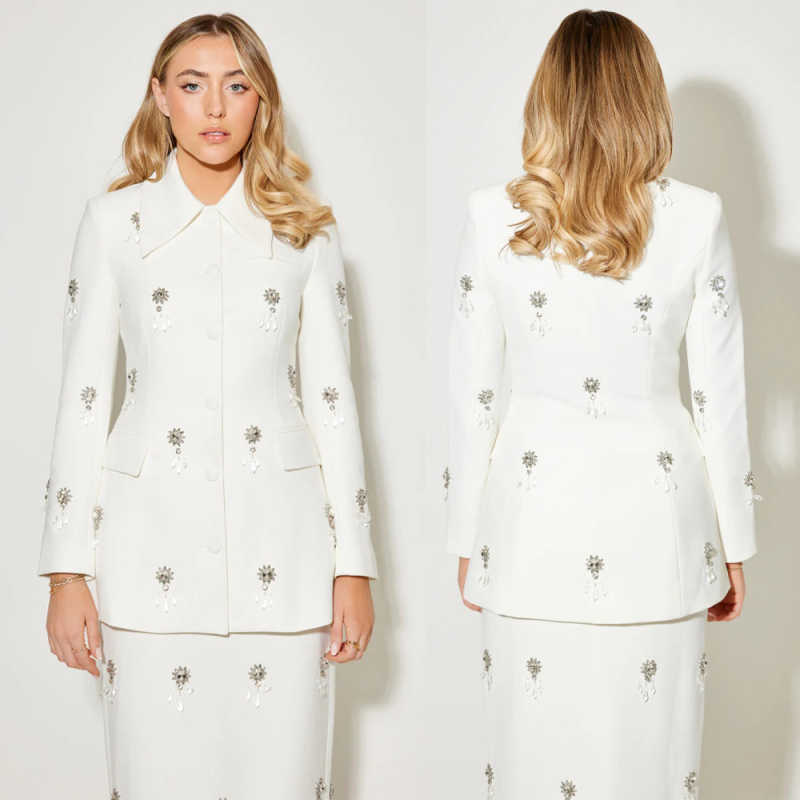 Chic Women Suits 2 Piece Blaze - đánh giá và giá Women Formal Wear With Skirt