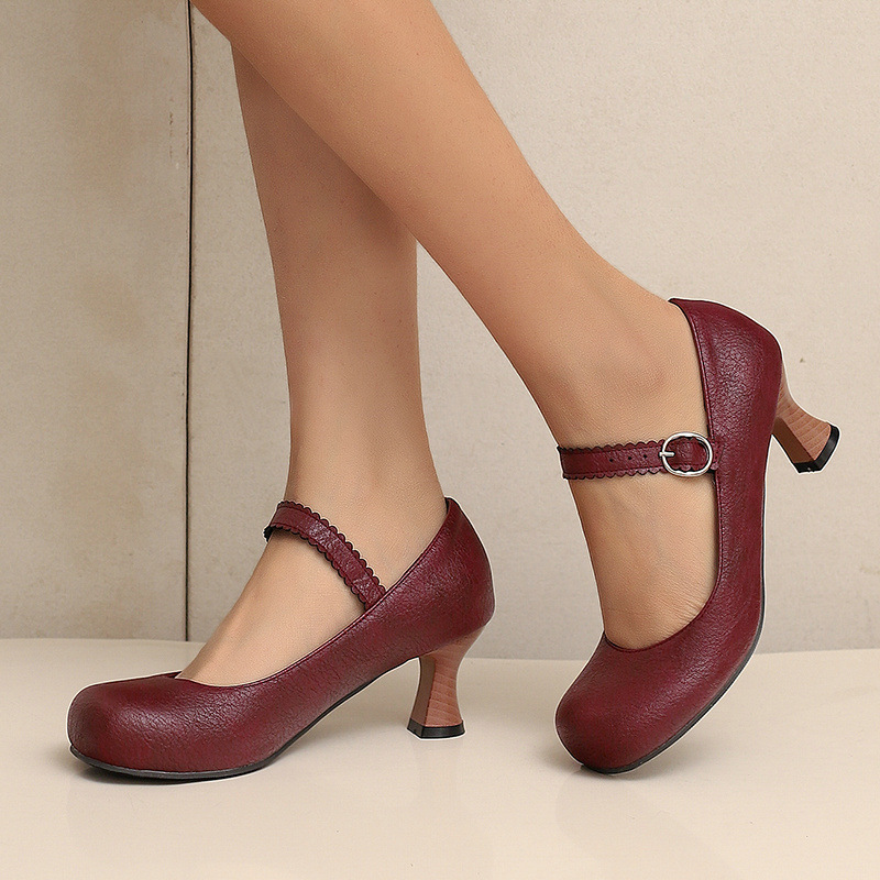 Women Retro Mary Jane Pumps Ro - đánh giá và giá Women Formal Wear With Shoes