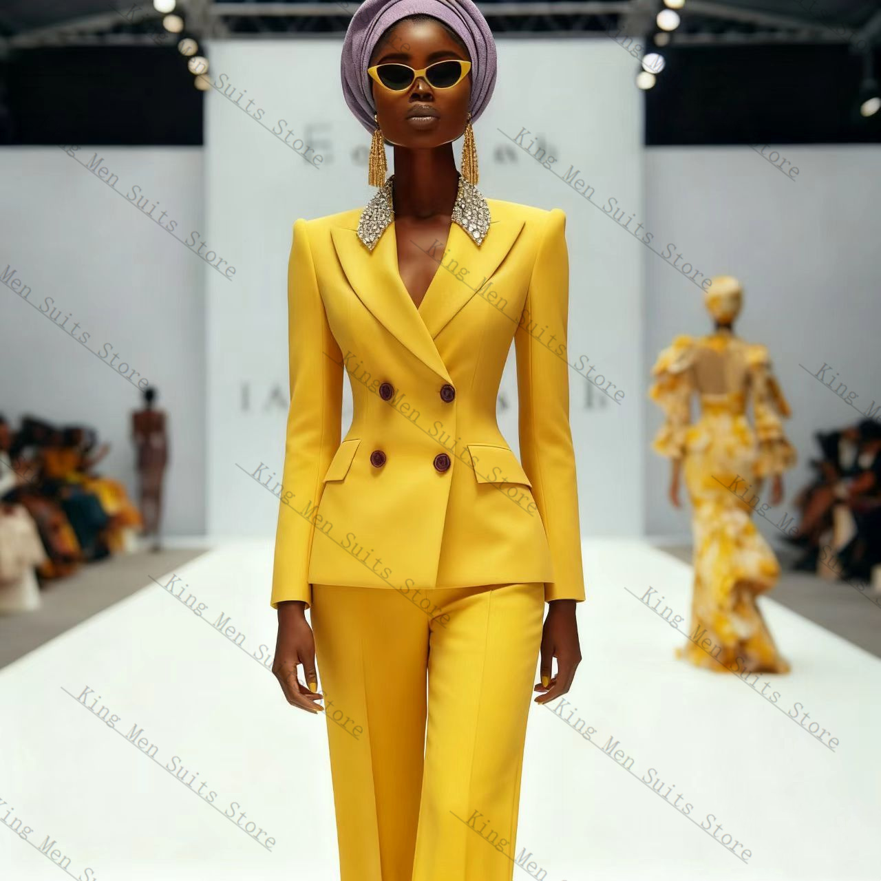 Luxury Crystals Women Suit Set - đánh giá và giá Women'S Formal Wear Wedding Guest