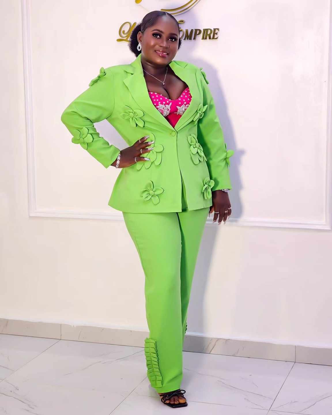 Plus Size Green Women Blazer S - đánh giá và giá Women Formal Wear For Plus Size