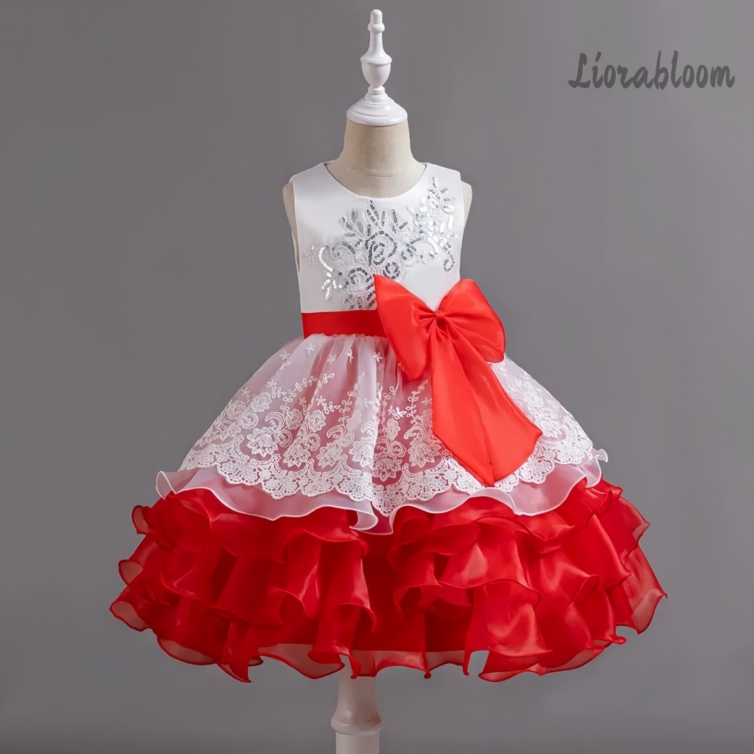 Girls' Dress With Large Bow Sl - đánh giá và giá Women Formal Party Wear Dress