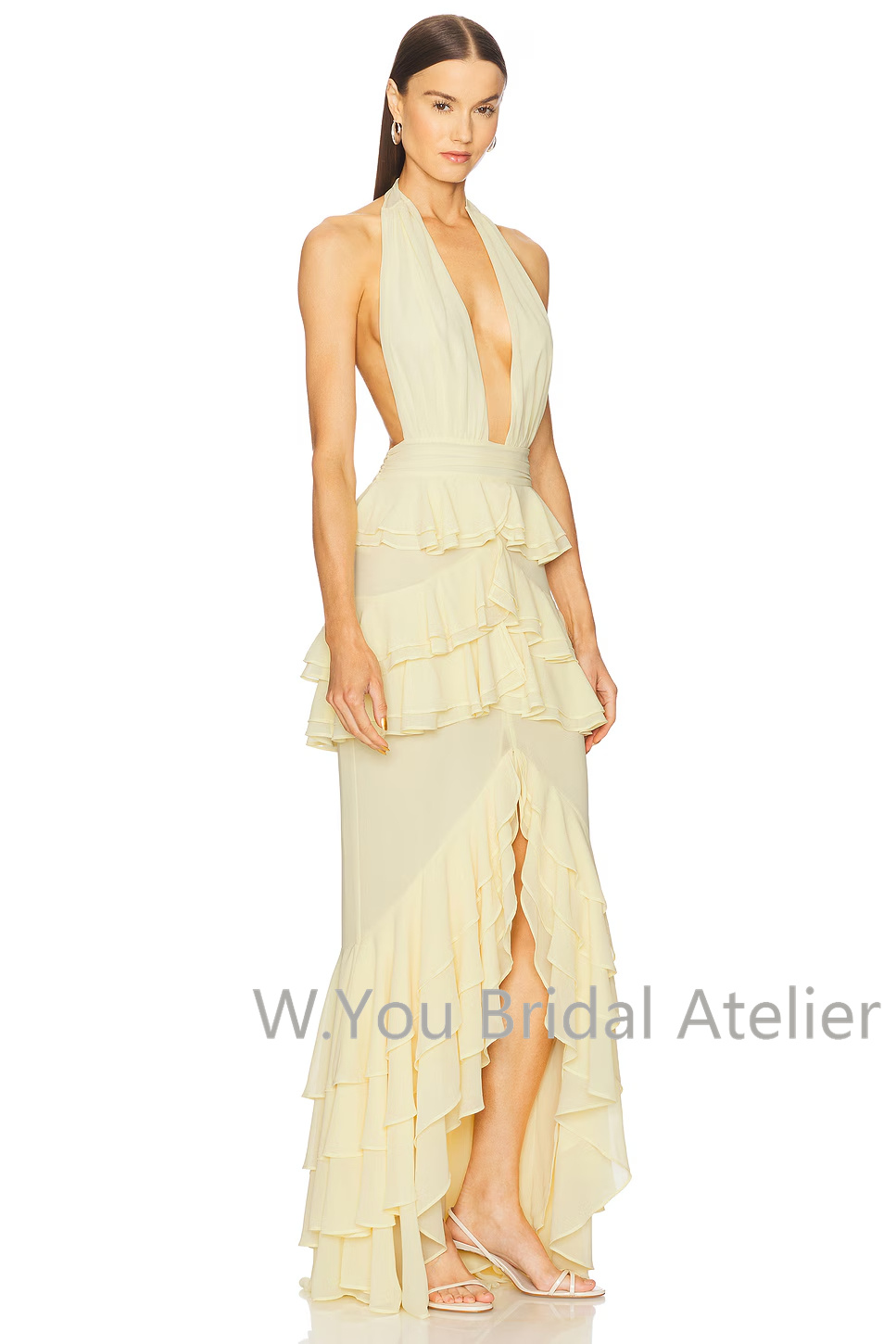 Evening Dresses Deep V Neck Ha - đánh giá và giá Women'S Formal Wear Wedding Guest