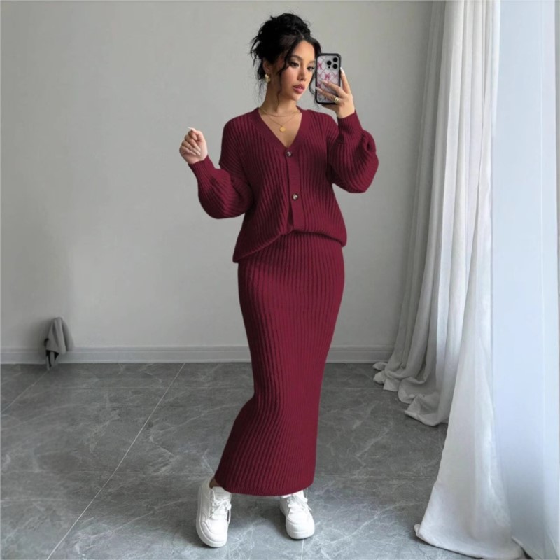 Womens Knitted Sweater Long Sk - đánh giá và giá Women'S Formal Wear Cardigan