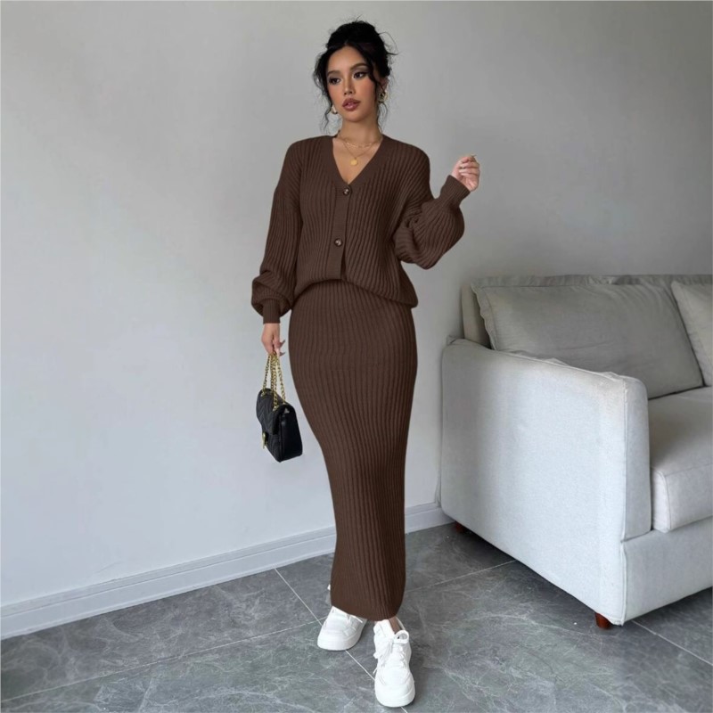 Womens Knitted Sweater Long Sk - đánh giá và giá Women'S Formal Wear Cardigan