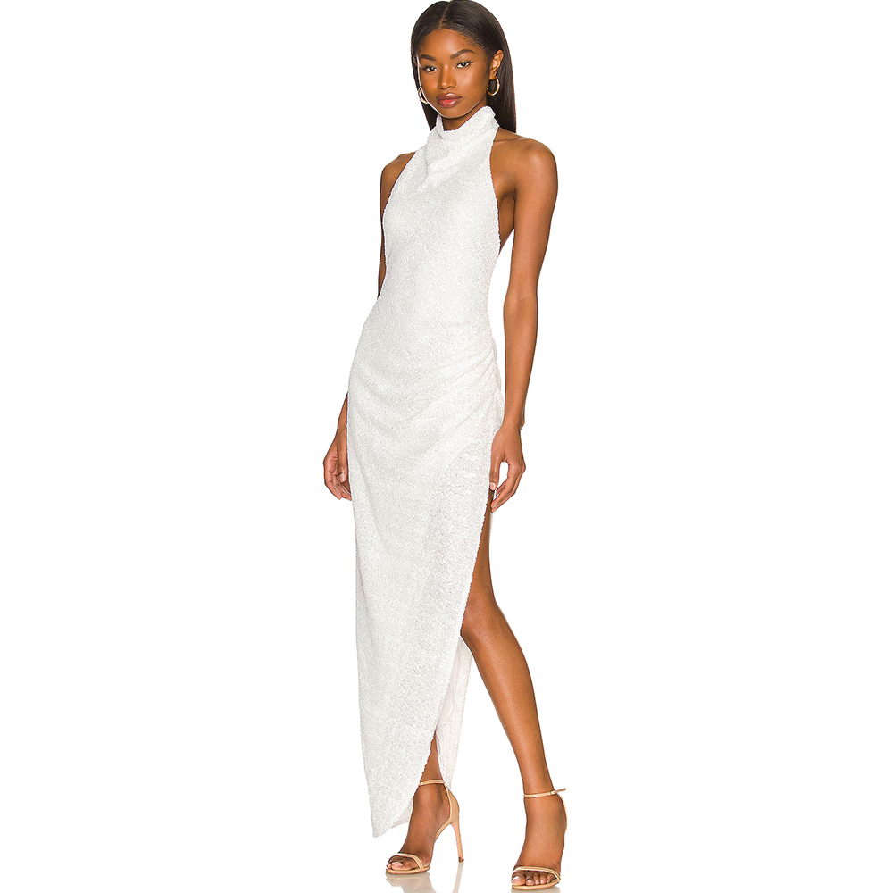 Evening Dresses Halter Necklin - đánh giá và giá Women'S Formal Wear Wedding Guest