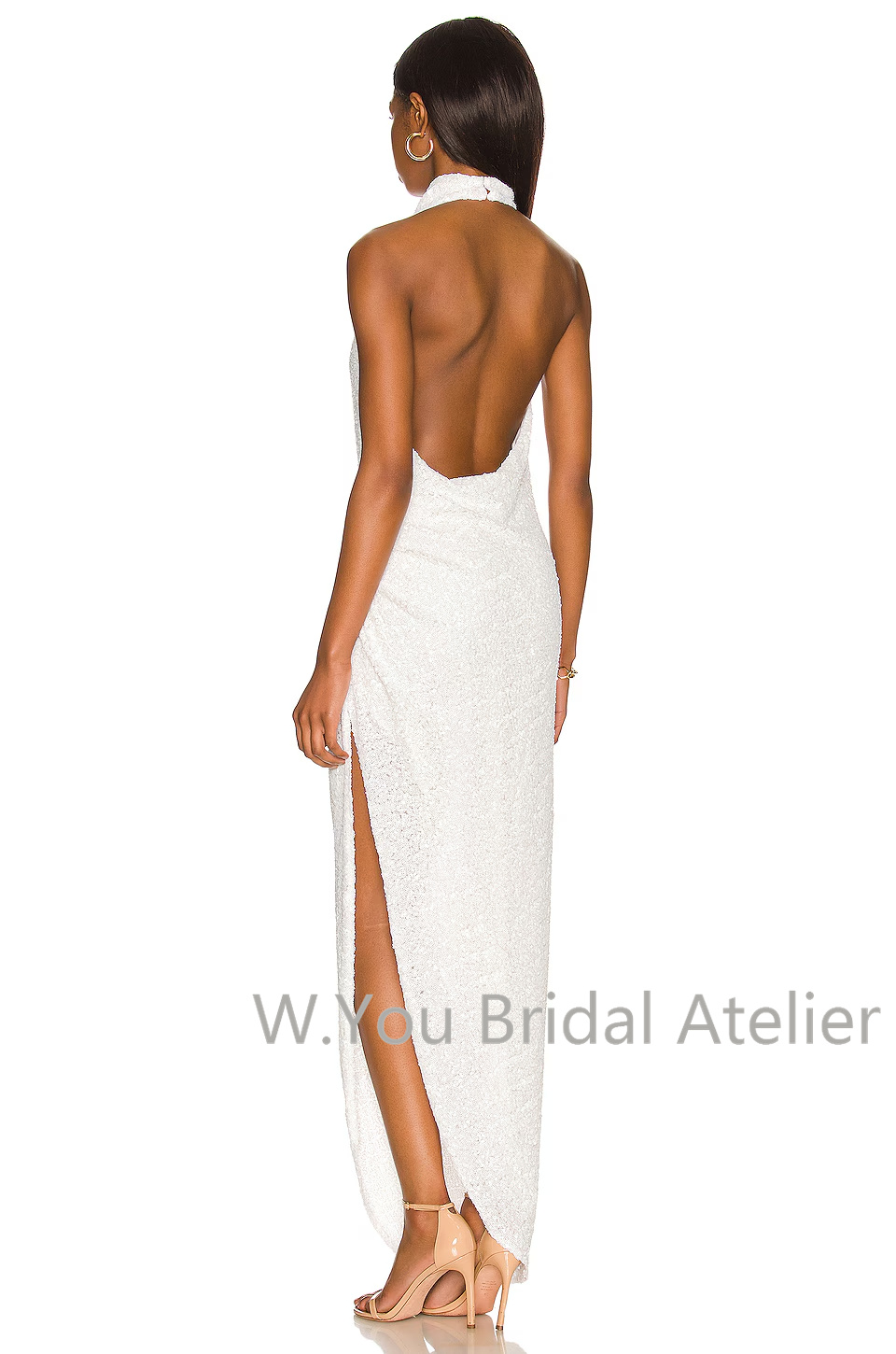 Evening Dresses Halter Necklin - đánh giá và giá Women'S Formal Wear Wedding Guest