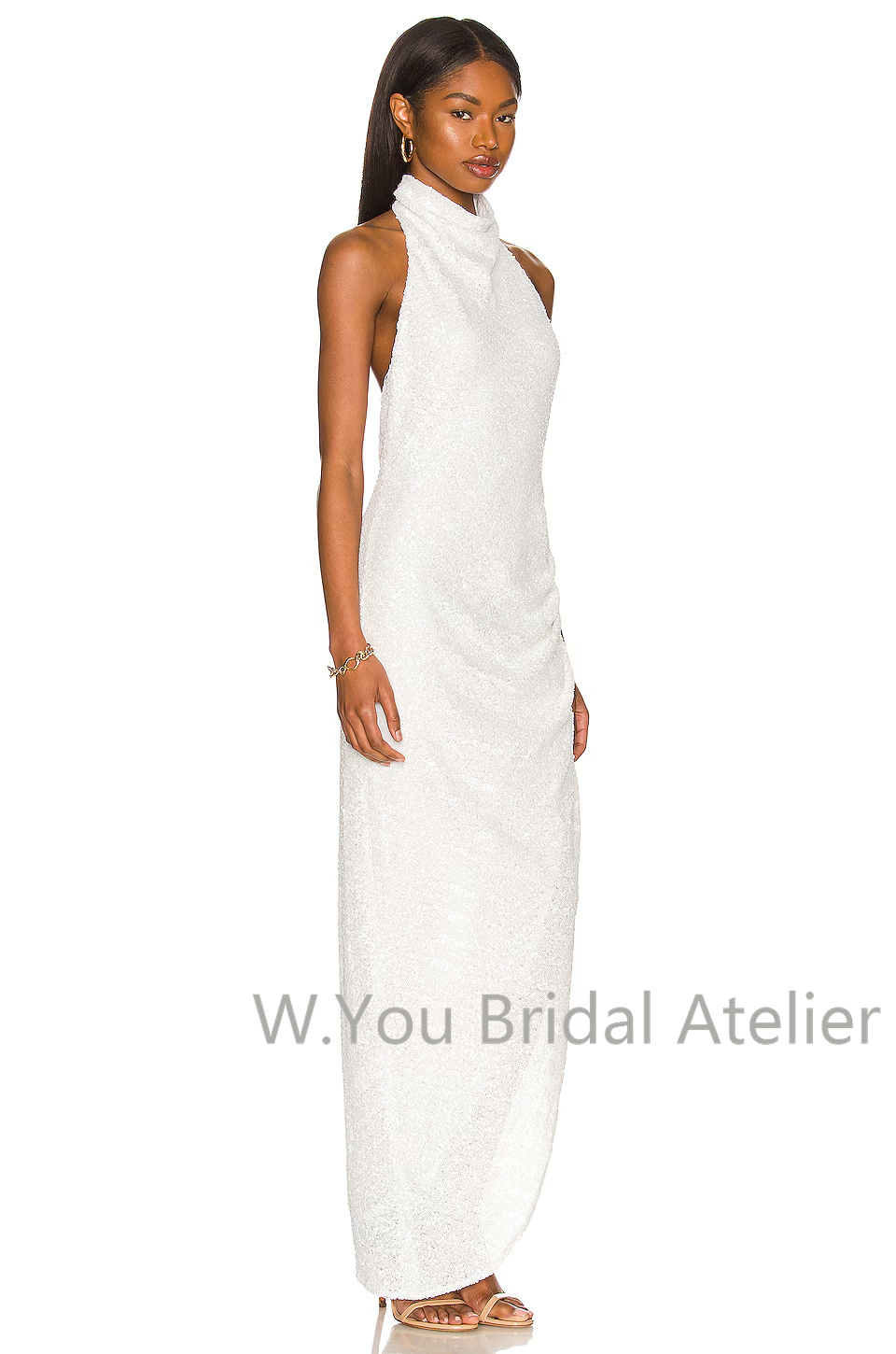 Evening Dresses Halter Necklin - đánh giá và giá Women'S Formal Wear Wedding Guest
