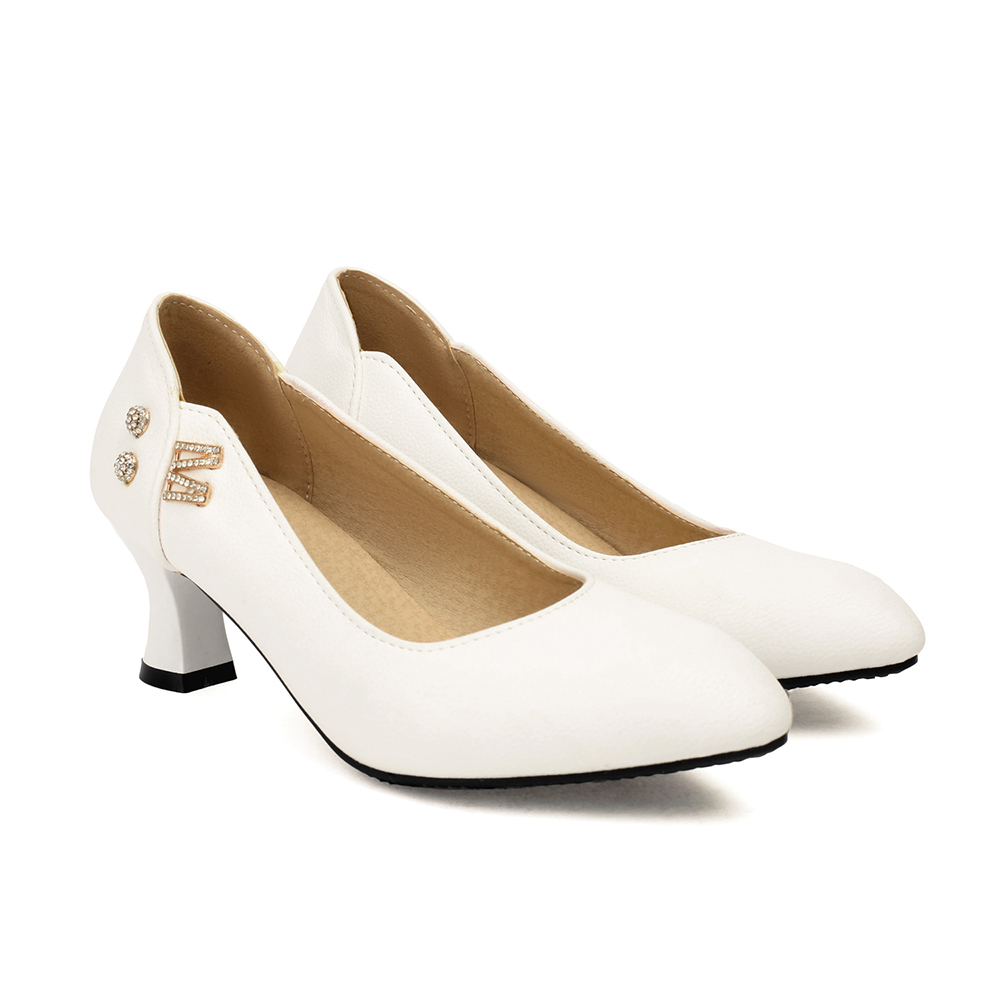 Autumn Mature Women Pumps 5cm  - đánh giá và giá Large Women'S Formal Wear
