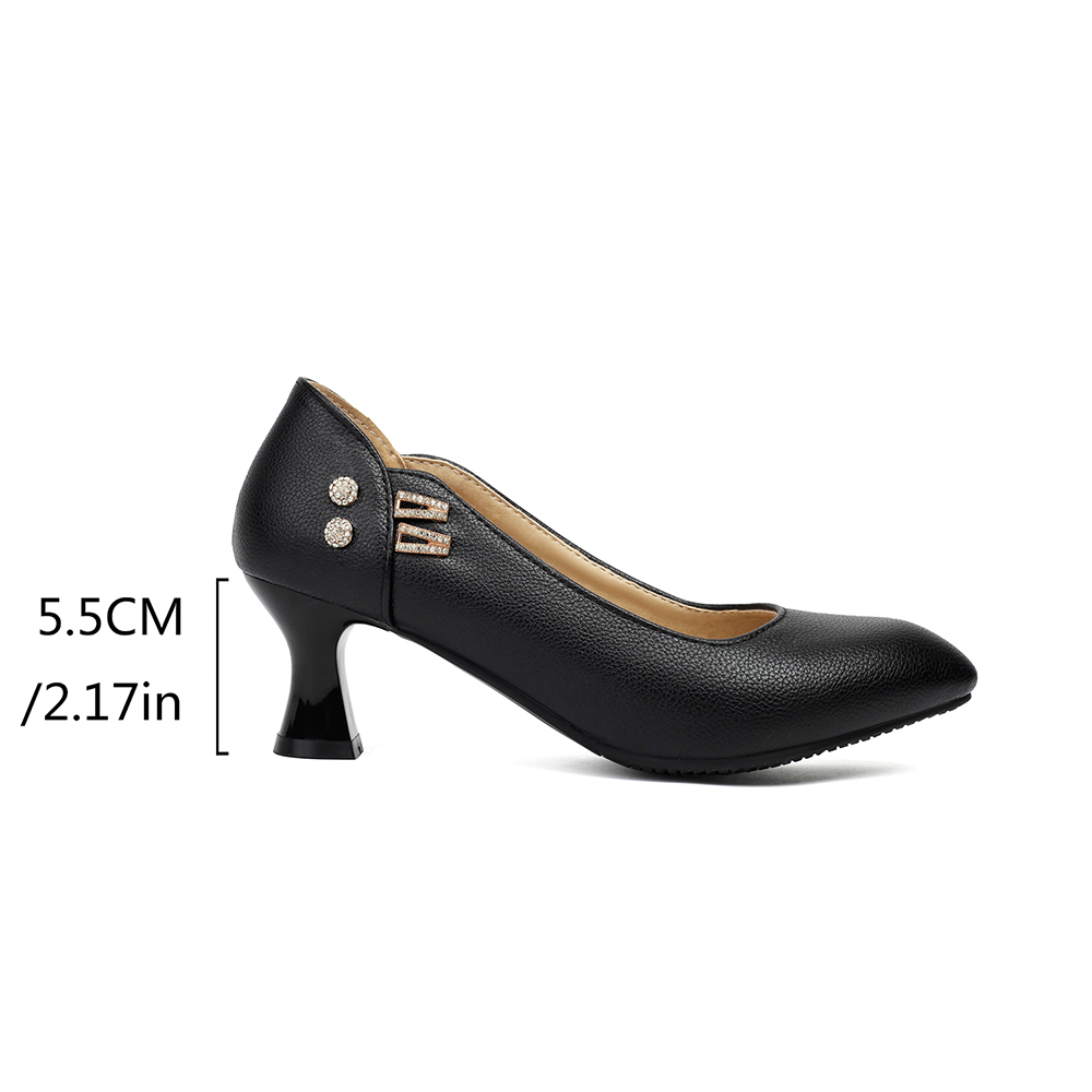 Autumn Mature Women Pumps 5cm  - đánh giá và giá Large Women'S Formal Wear