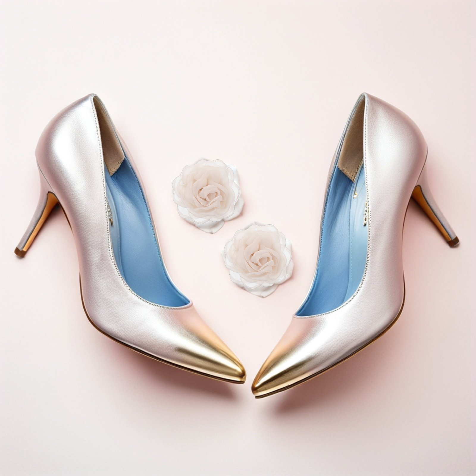 1Pair Removable Lace Rose Shoe - đánh giá và giá Women Formal Wear With Shoes
