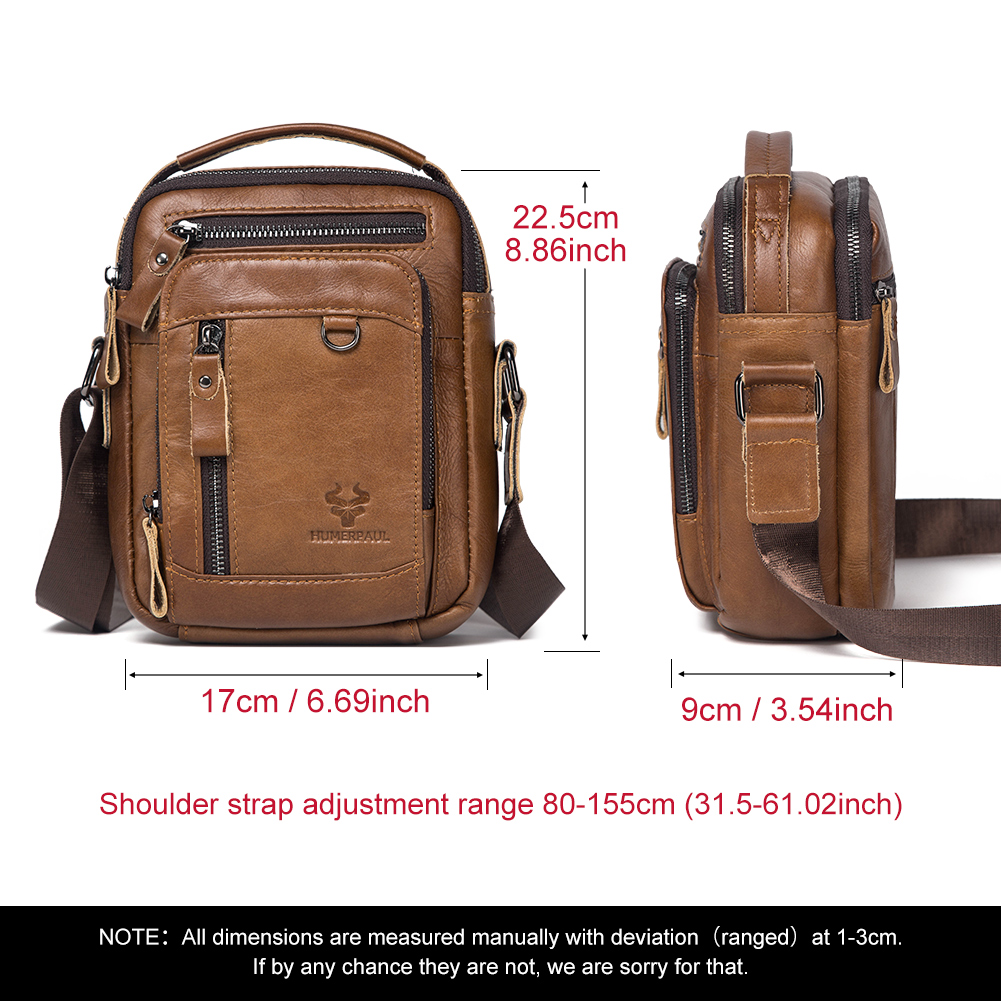 HUMERPAUL 100% Genuine Leather - đánh giá và giá Structured Handbag Work