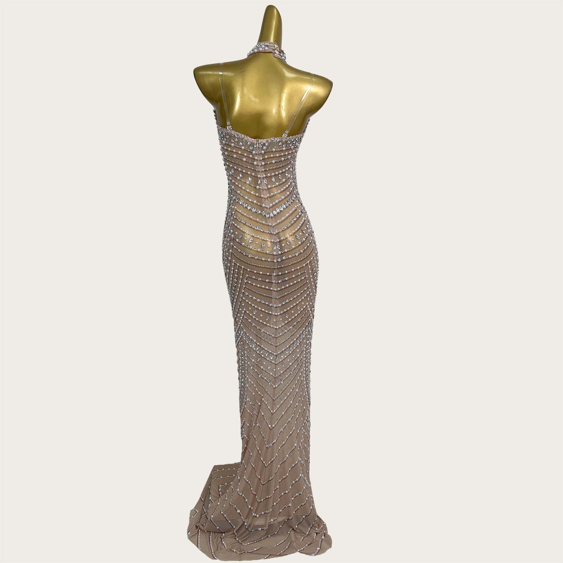 Sparkly Rhinestone Mermaid Eve - đánh giá và giá Formal Gala Wear Women