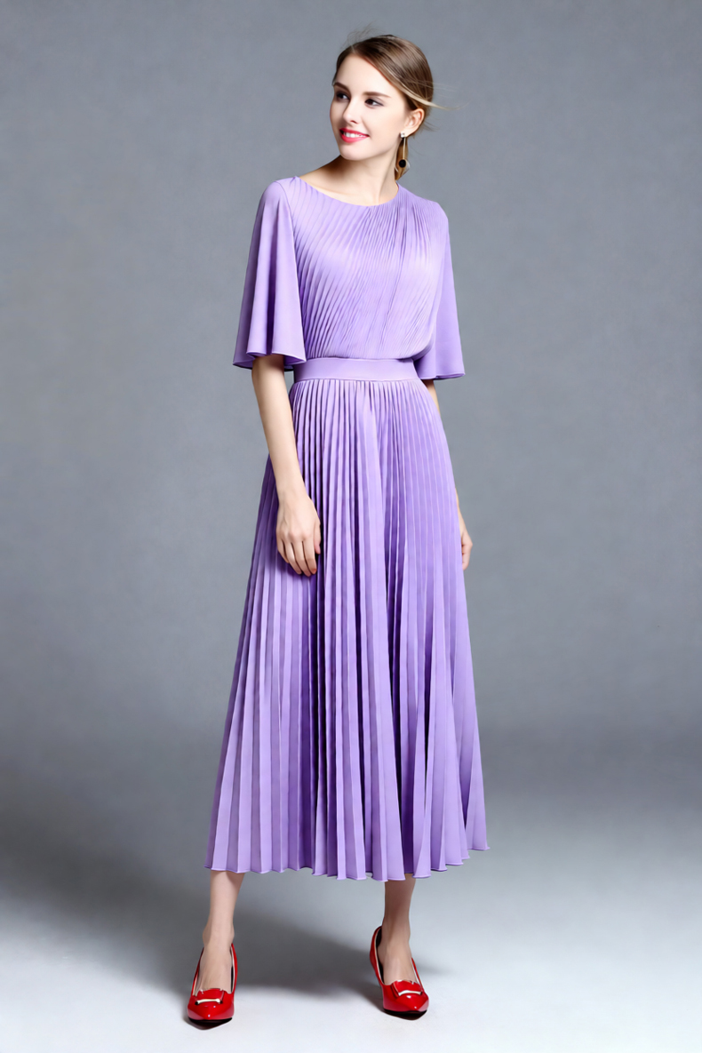 Women's Lilac Cape Sleeve Plea - đánh giá và giá Women'S Formal Wear Wedding Guest
