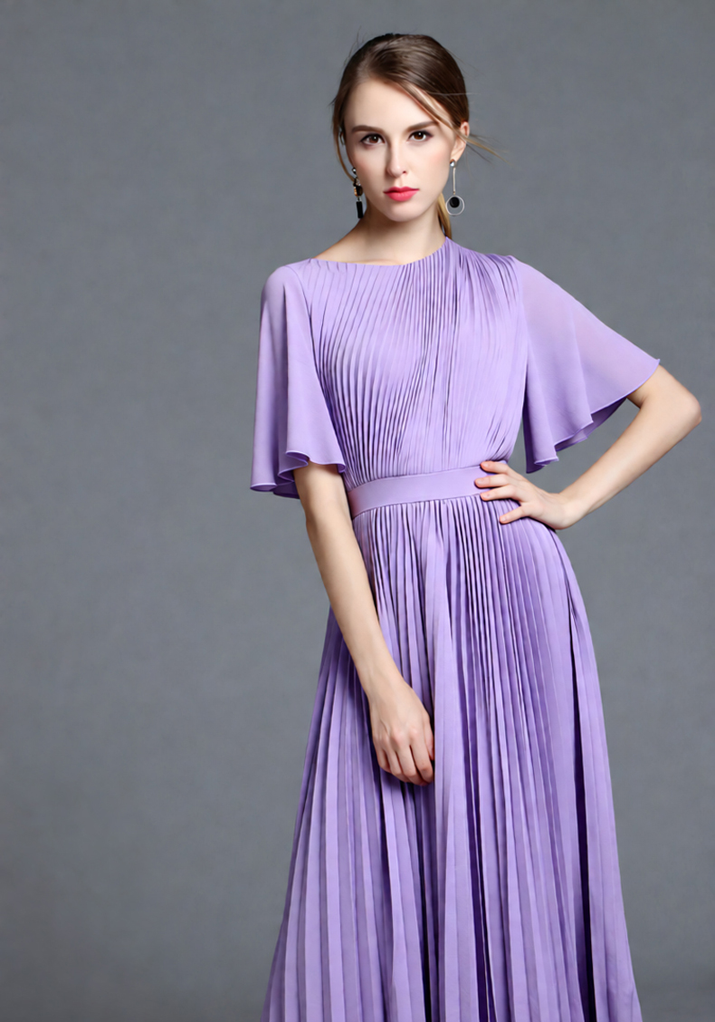 Women's Lilac Cape Sleeve Plea - đánh giá và giá Women'S Formal Wear Wedding Guest