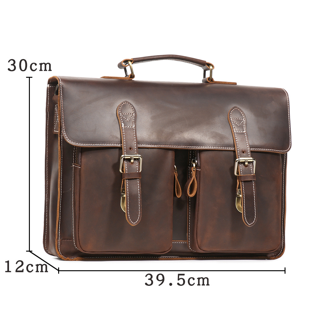 Ví Nữ Cầm Tay Vintage Da Ngựa  - đánh giá và giá Structured Handbag Work