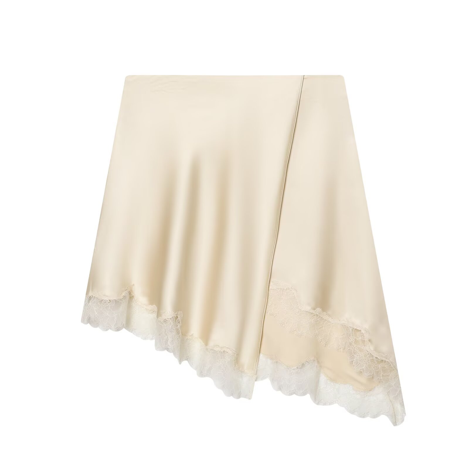 Women's Elegant Satin Lace Hem - đánh giá và giá Women Formal Wear With Skirt