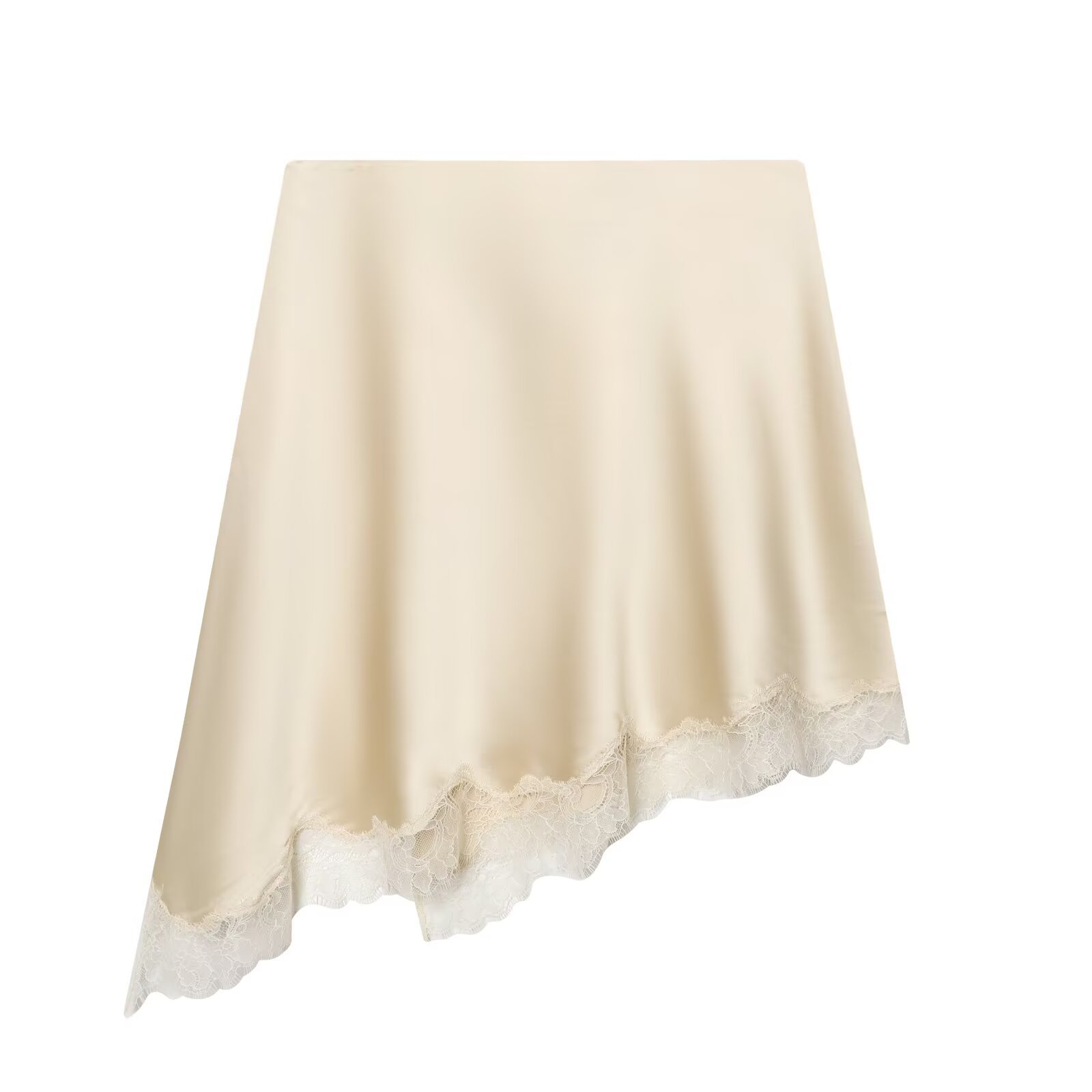 Women's Elegant Satin Lace Hem - đánh giá và giá Women Formal Wear With Skirt