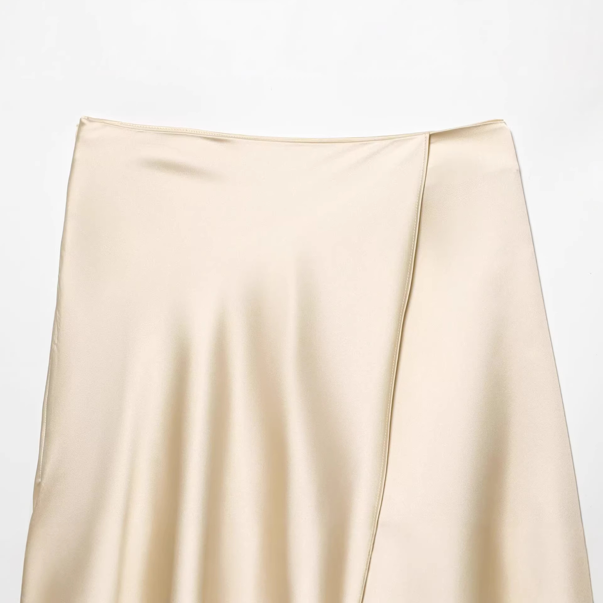 Women's Elegant Satin Lace Hem - đánh giá và giá Women Formal Wear With Skirt