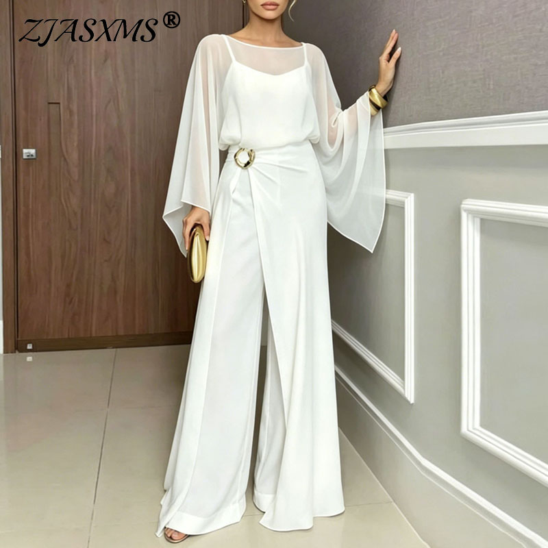 Women Formal Jumpsuit 2Pcs Set - đánh giá và giá Women Formal Wear Set
