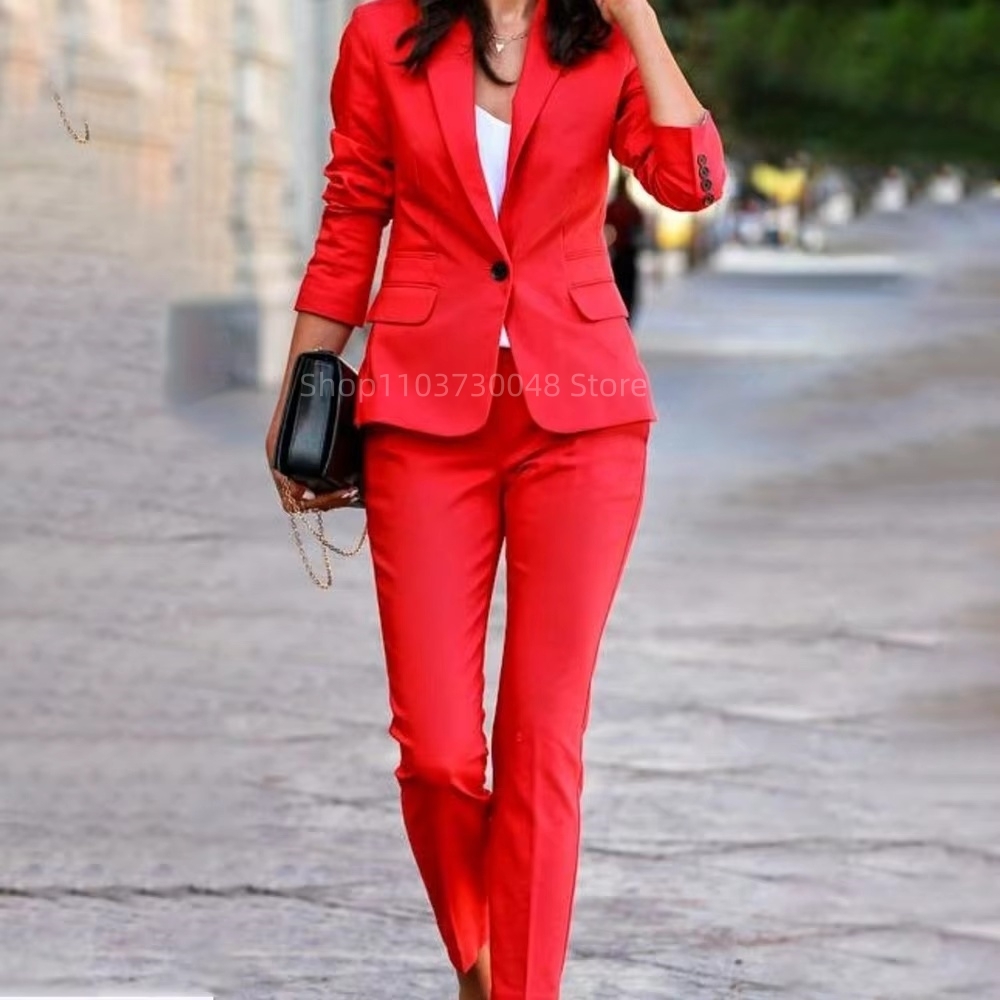 Fashion Office Ladies Blazer a - đánh giá và giá Women Formal Wear Set