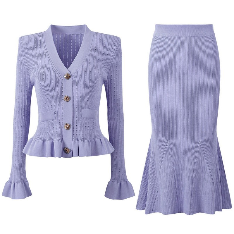 Elegant French Style Women Kni - đánh giá và giá Women'S Formal Wear Cardigan