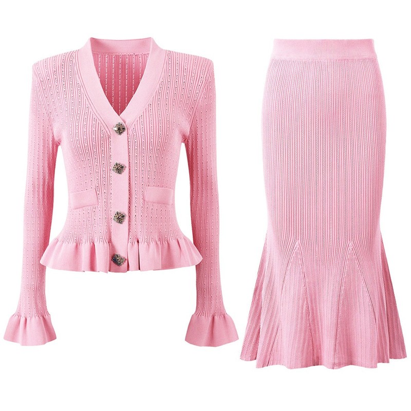 Elegant French Style Women Kni - đánh giá và giá Women'S Formal Wear Cardigan